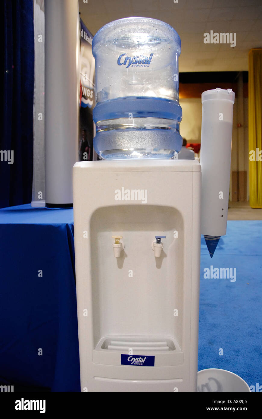 Water cooler in the workplace Stock Photo Alamy