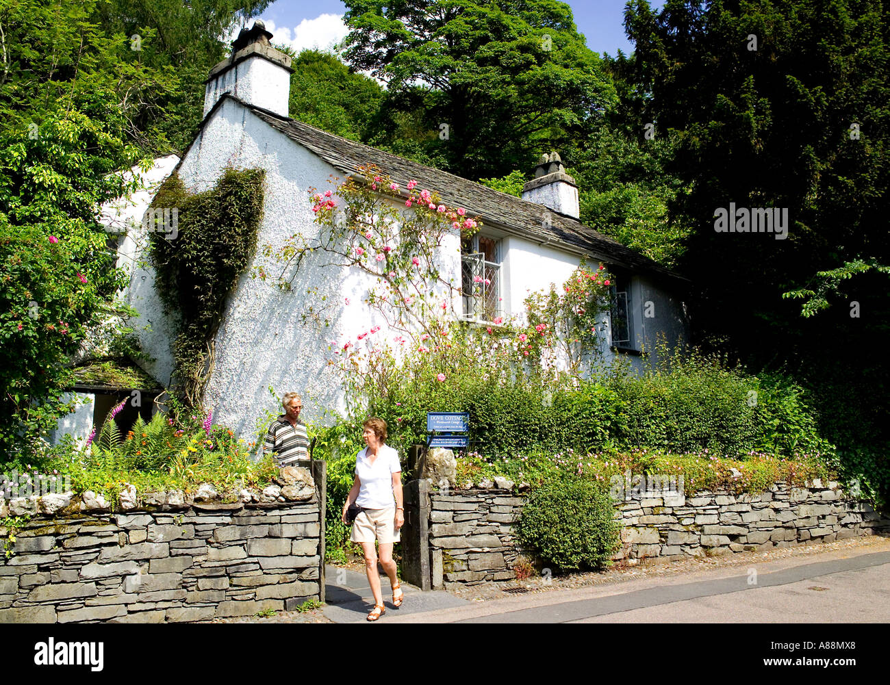 Grasmere Lake District Cumbria England Stock Photo