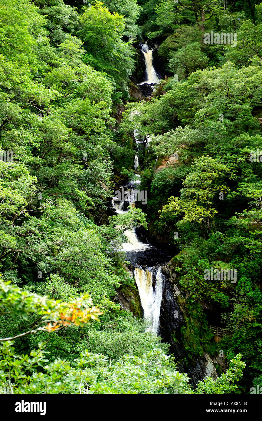 Devils Bridge Ceredigion Wales Stock Photo Alamy