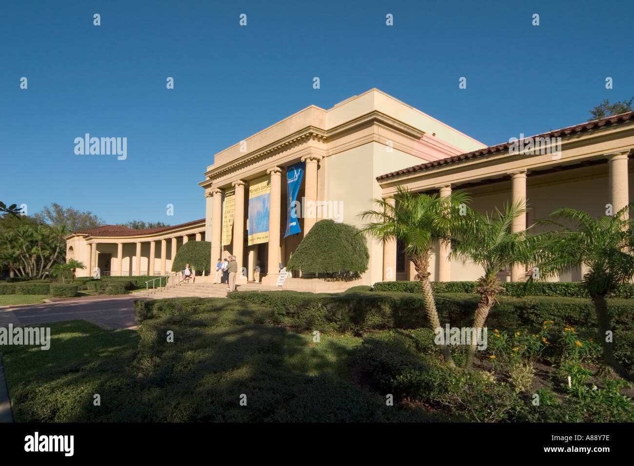 Museum of Fine Arts in downtown St Petersburg Florida Stock Photo - Alamy
