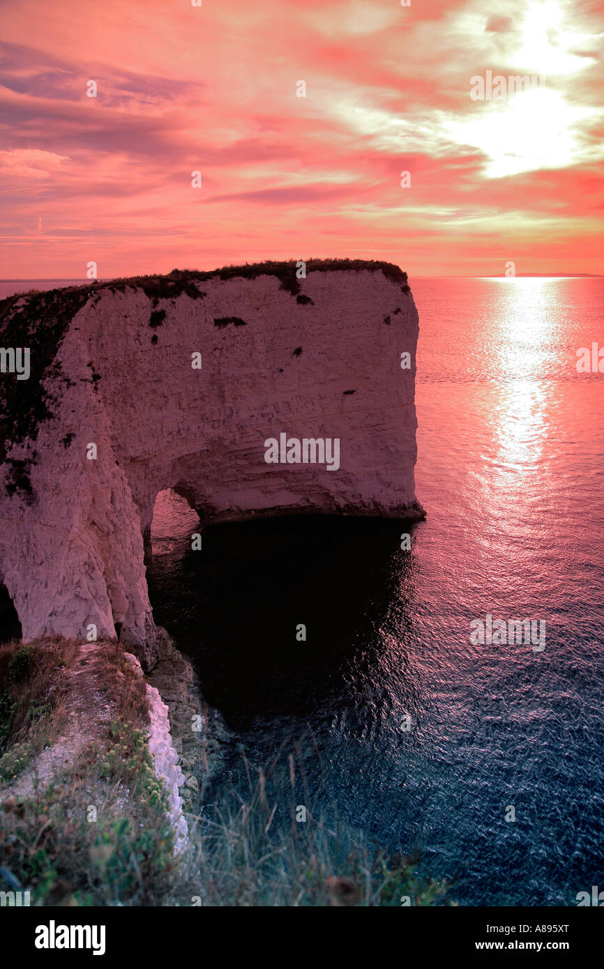 Old Harry Rocks Poole Bay Stock Photos & Old Harry Rocks Poole Bay ...