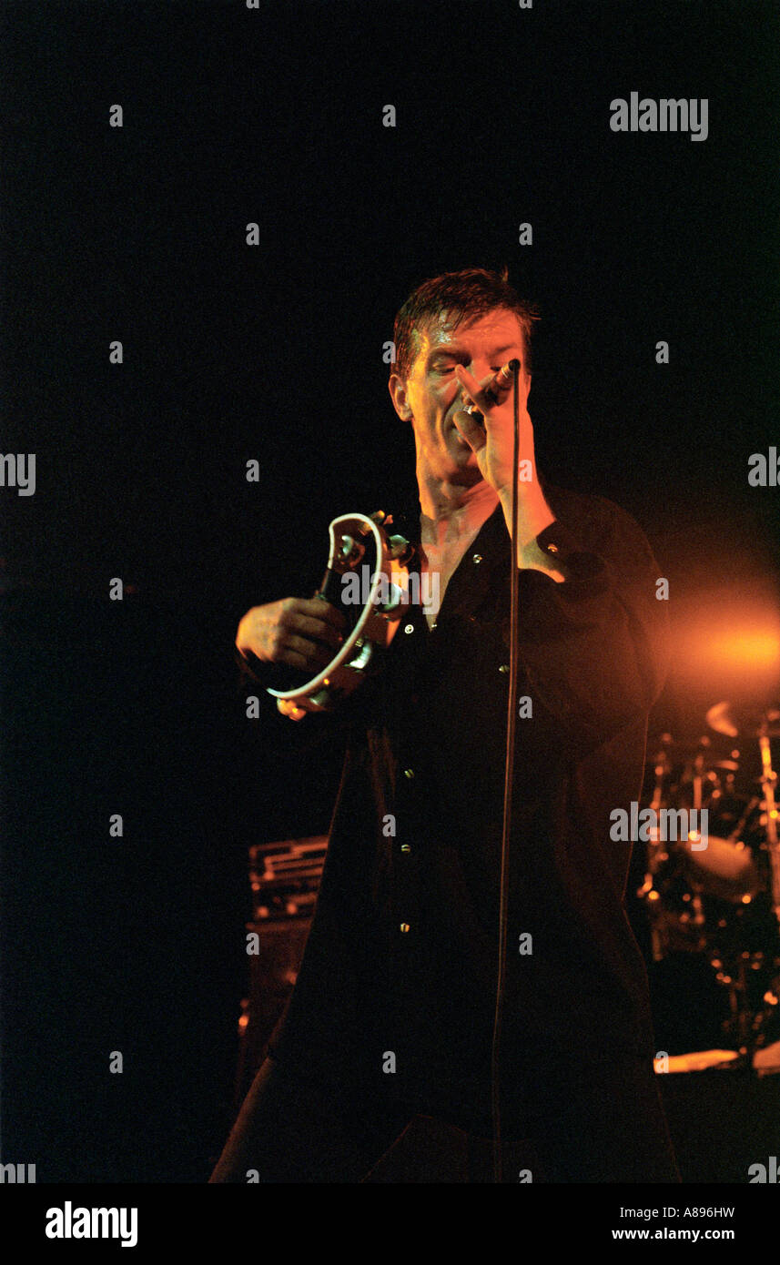 the lead singer of the stranglers singing live Paul Roberts Stock Photo ...