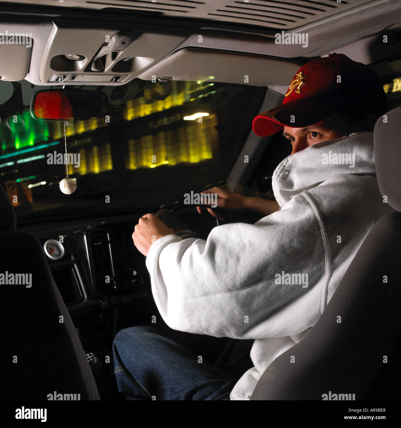Joy Ride Meaning Stolen car driving hi-res stock photography and images - Alamy