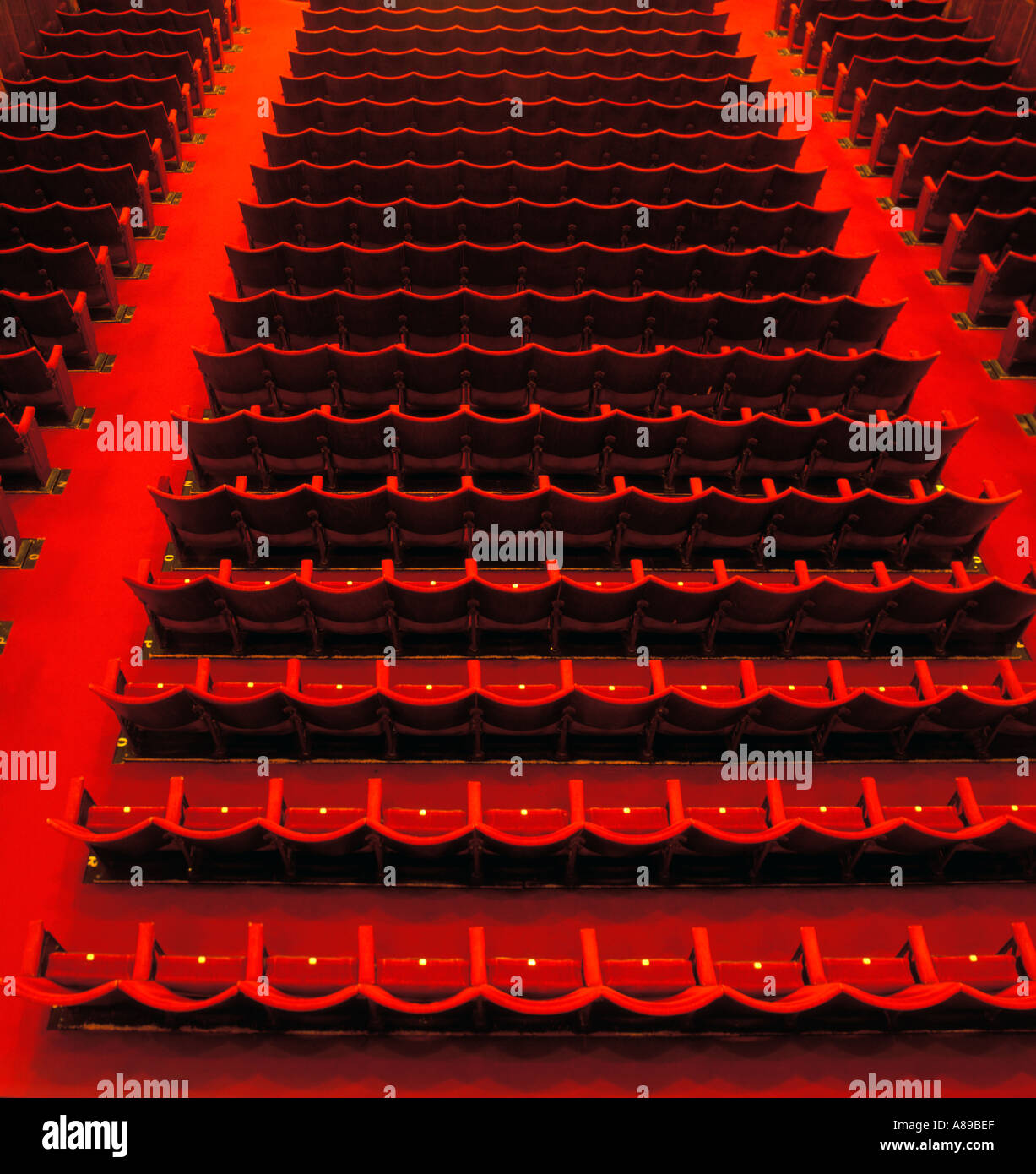 Theatre seats hi-res stock photography and images - Alamy