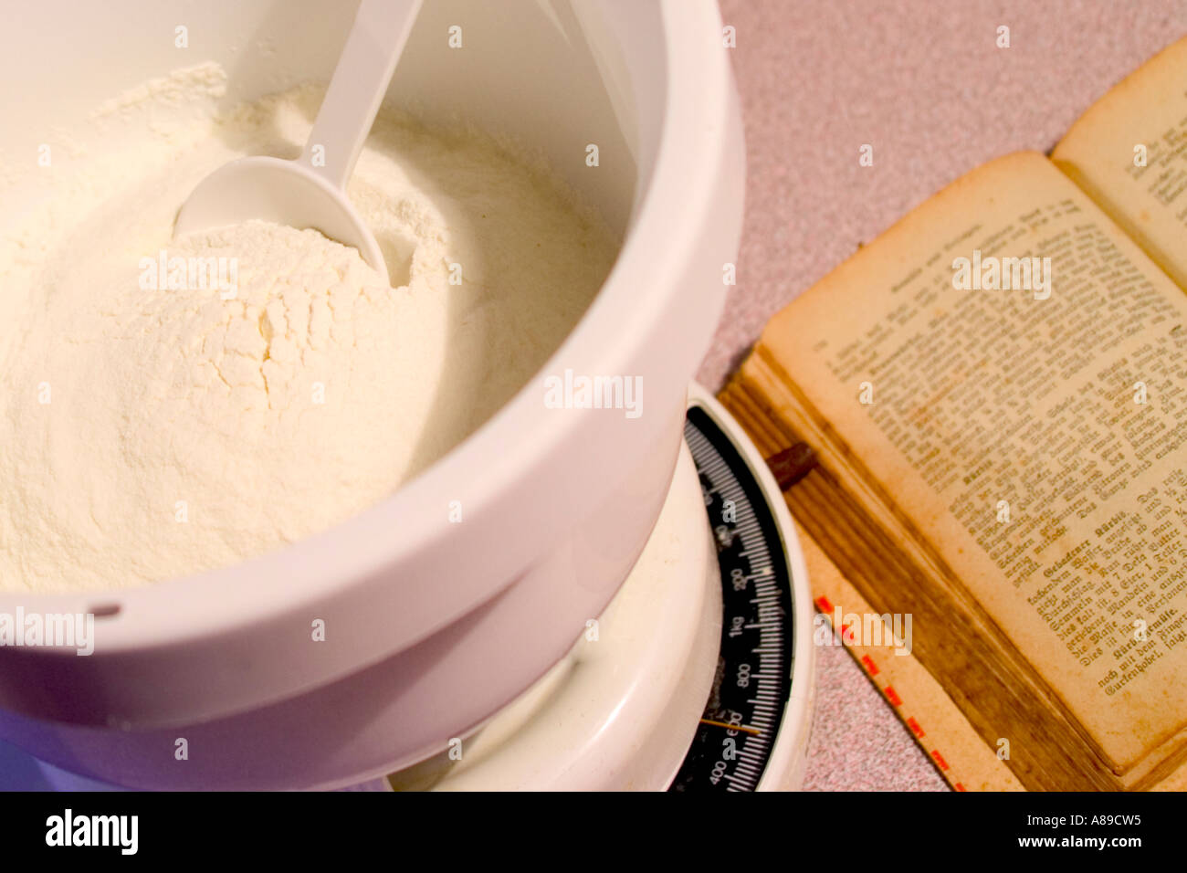 Cookery book Stock Photo