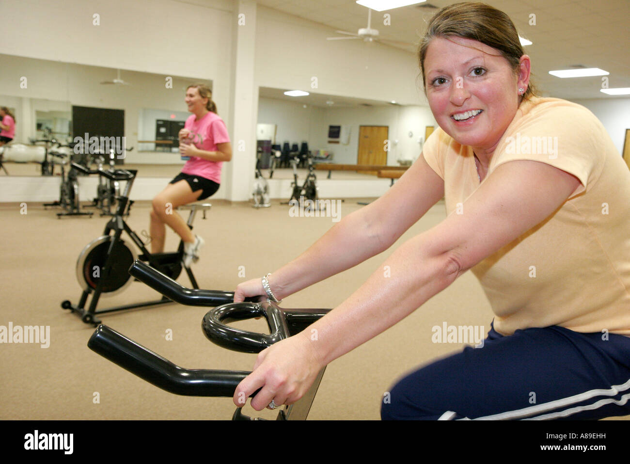 Monroeville Alabama,YMCA,exercise room,workout equipment,stationary