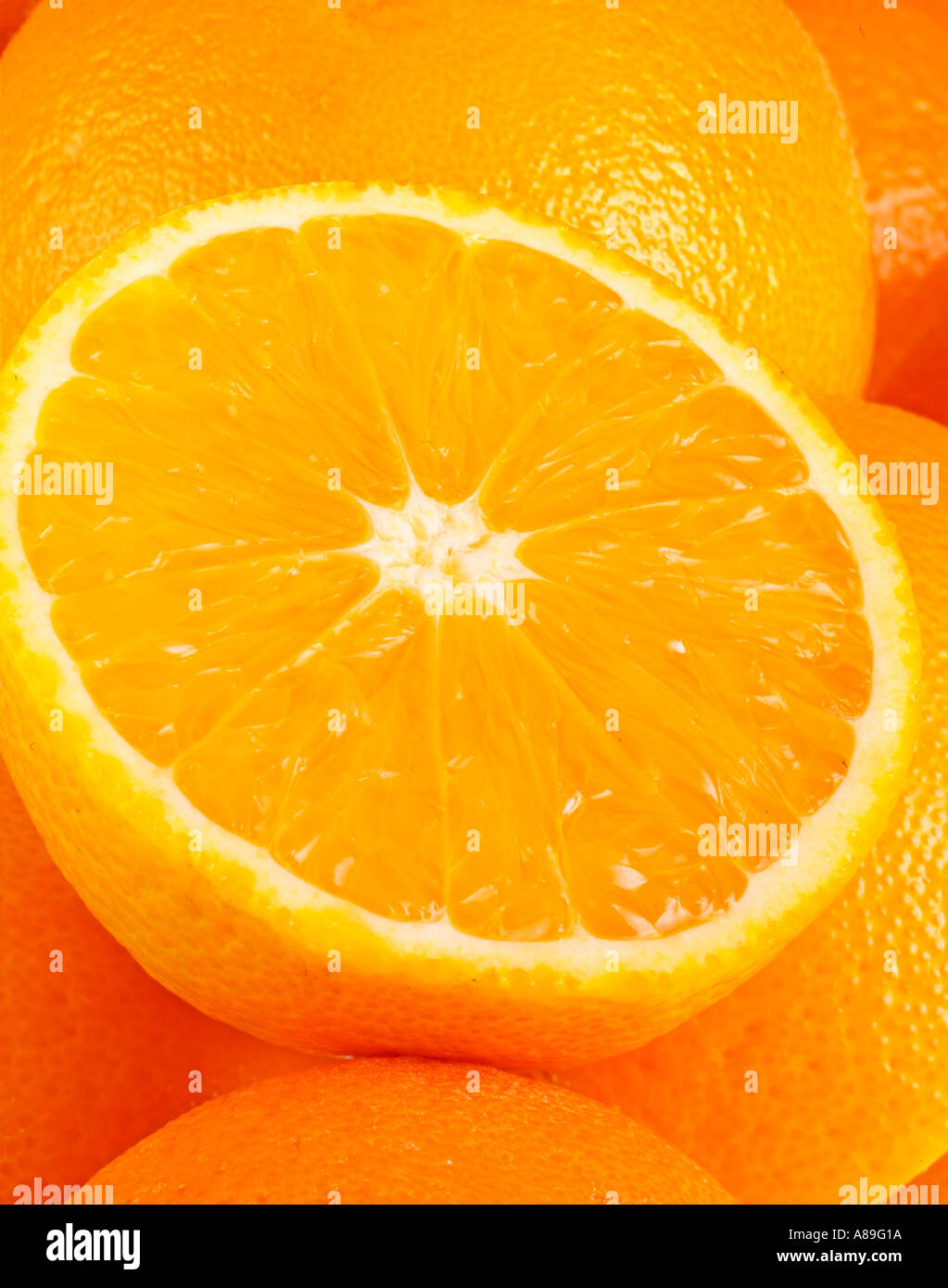 Half fresh orange hi-res stock photography and images - Alamy