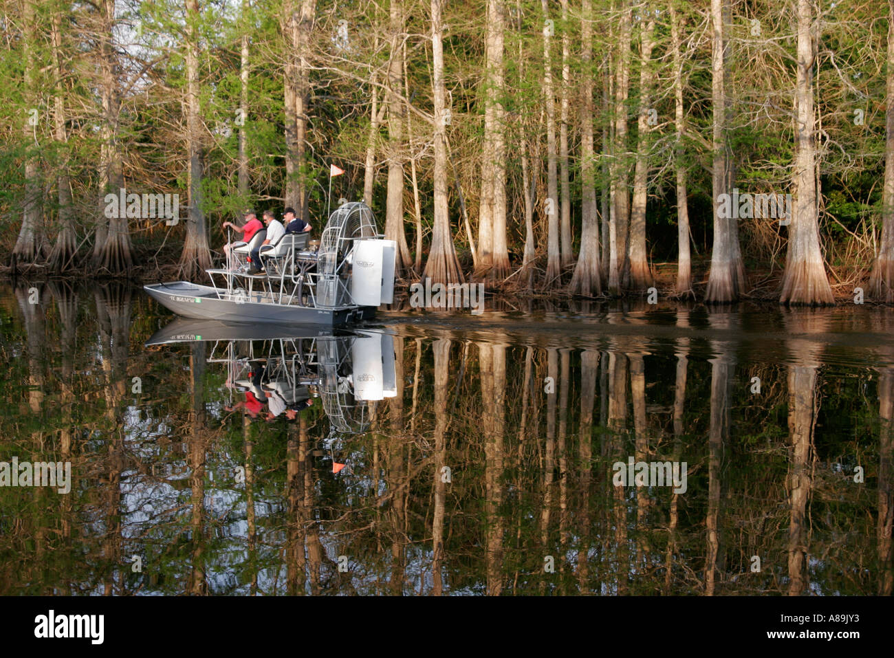 Camp mack river resort airboat tour hires stock photography and images