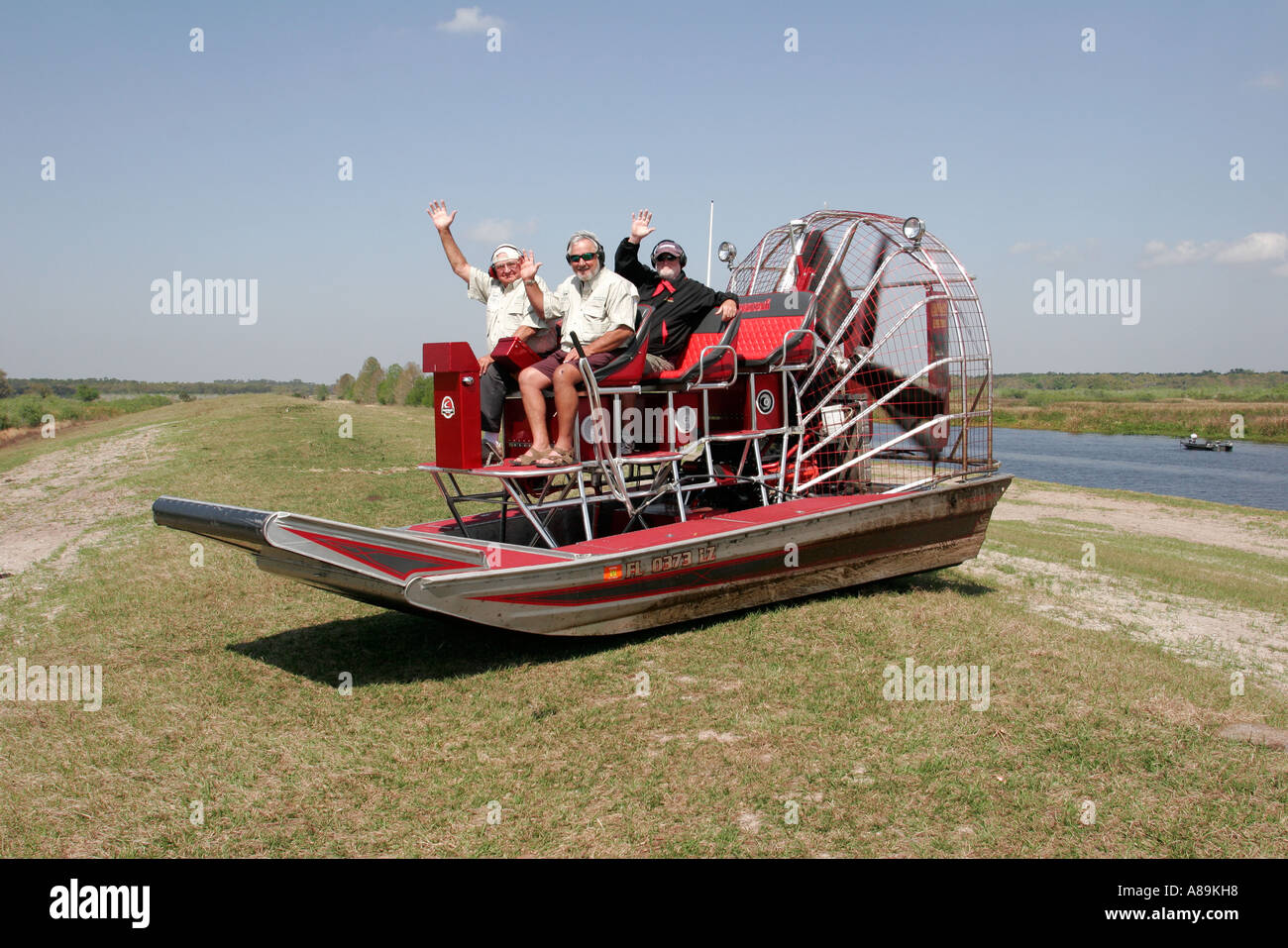 Lake Wales Florida,Lake Kissimmee,Camp Mack River water Resort,airboat
