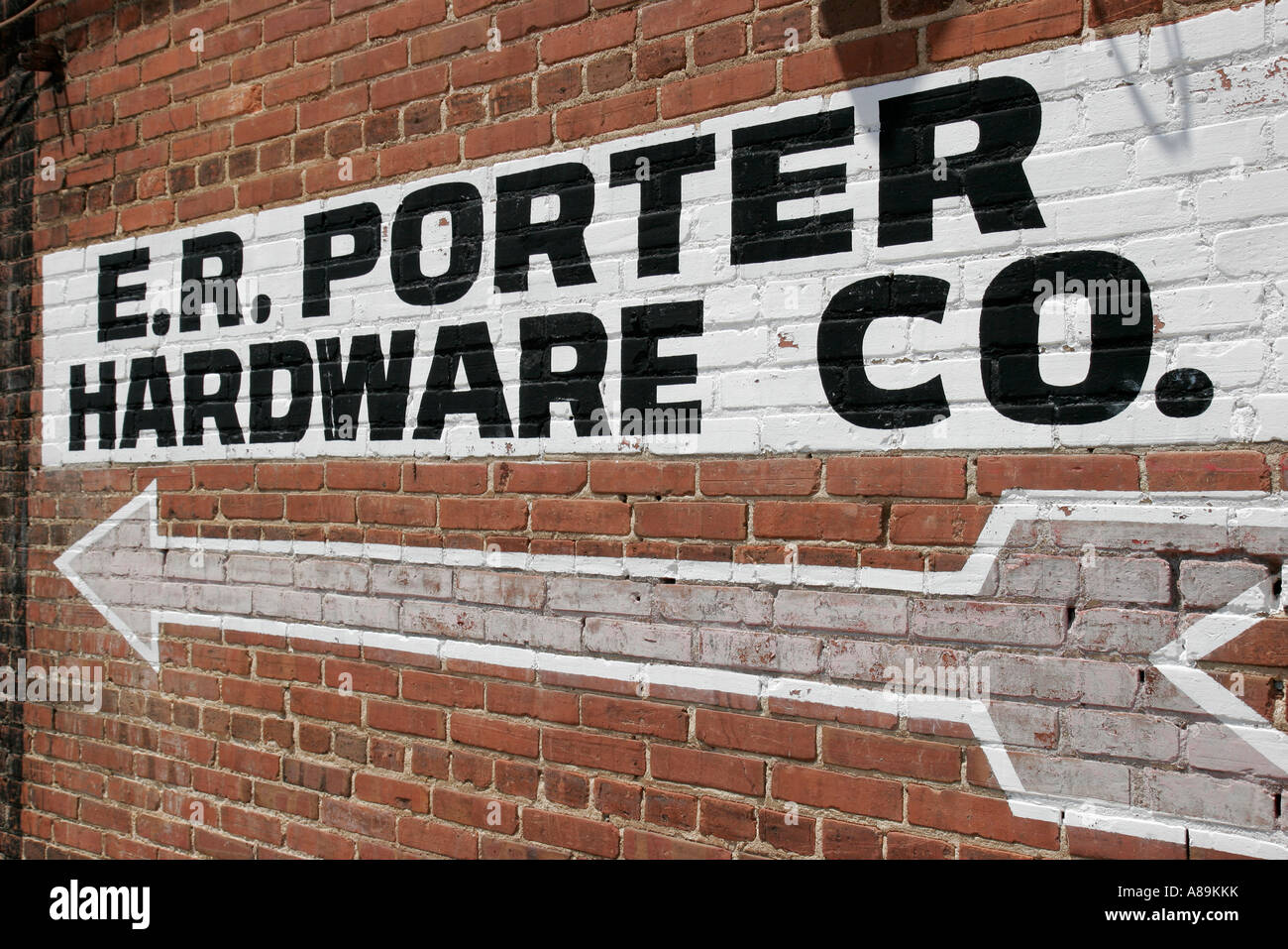 Dothan Alabama,E.R. Porter Hardware Company,sign,logo,visitors travel