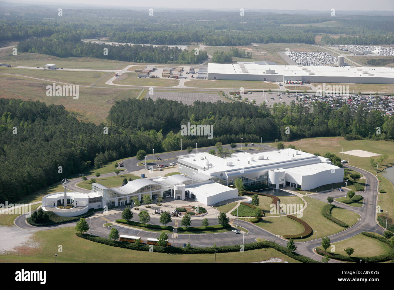 Alabama Vance Mercedes Benz German SUV manufacturing plant Visitors
