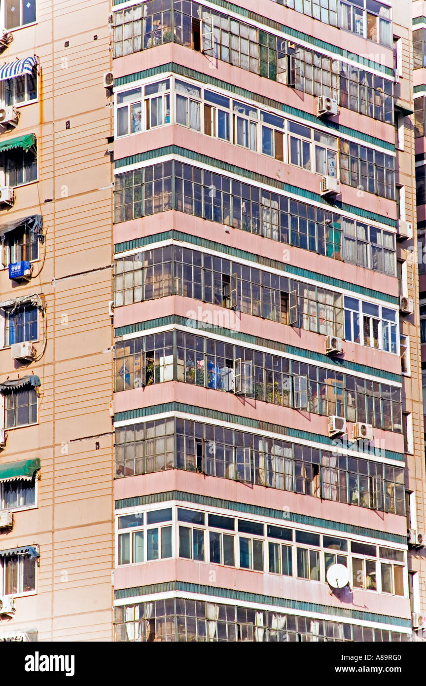 CHINA BEIJING Typical apartment buildings in the downtown area of ... - Gated Apartment Buildings In Beijing