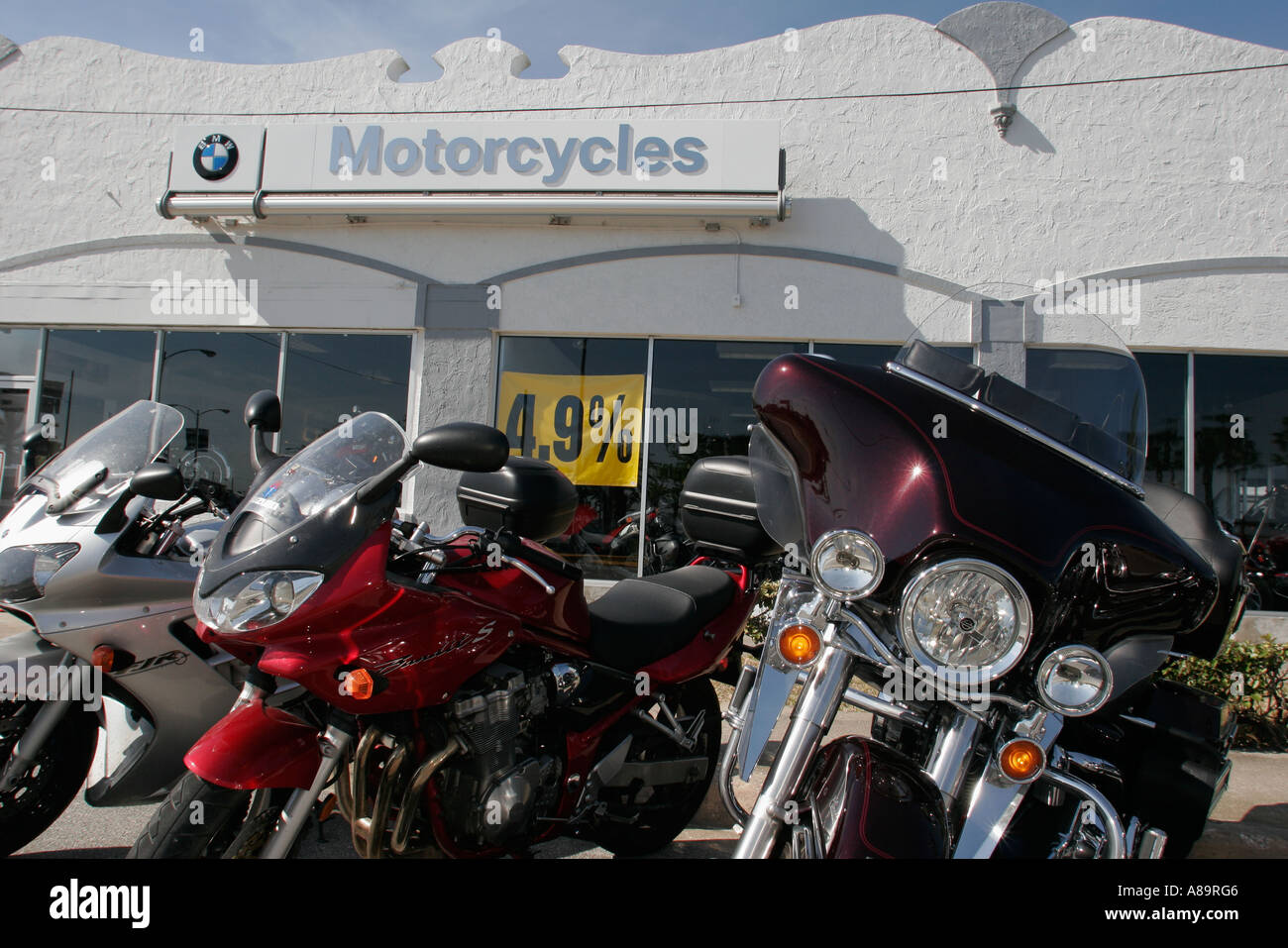 Daytona Beach Florida Main Street BMW Motorcycles dealer Bike Week
