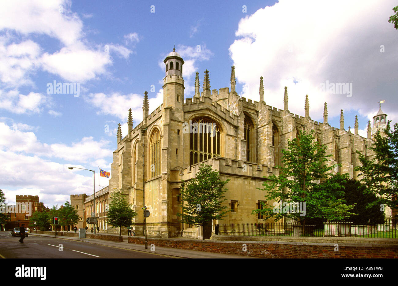 UK Berkshire Eton College Chapel Stock Photo