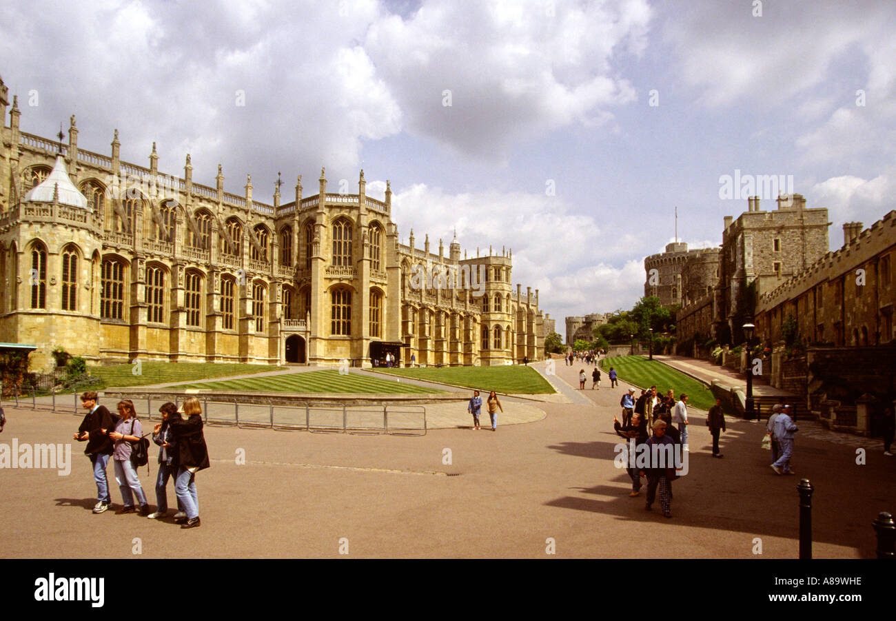 Berkshire Windsor Castle St Georges Chapel Stock Photo - Alamy