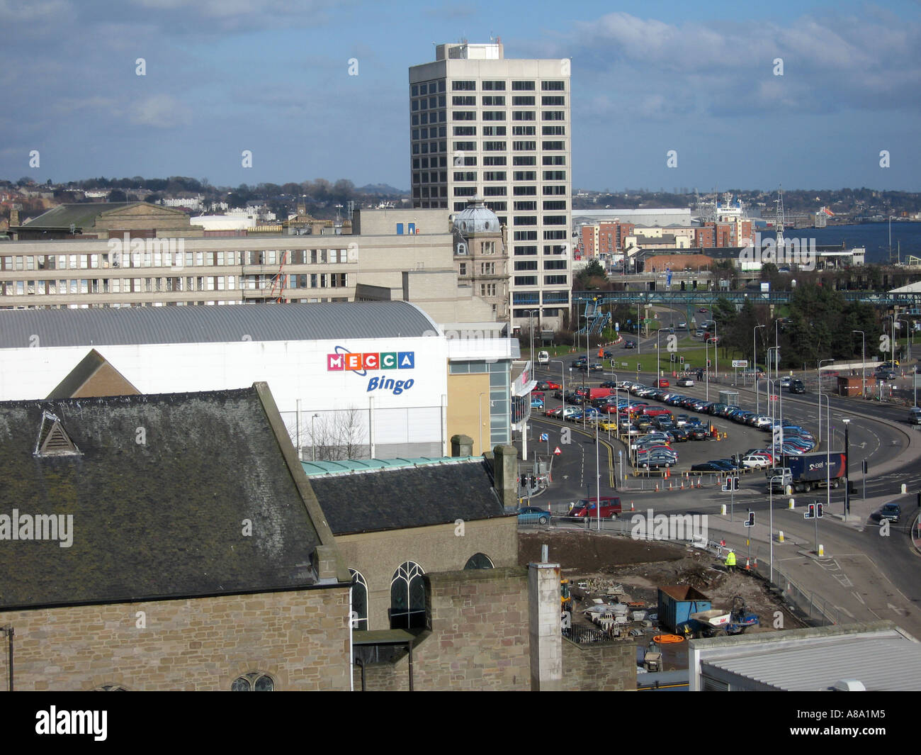 Dundee town centre Scotland UK Stock Photo Alamy