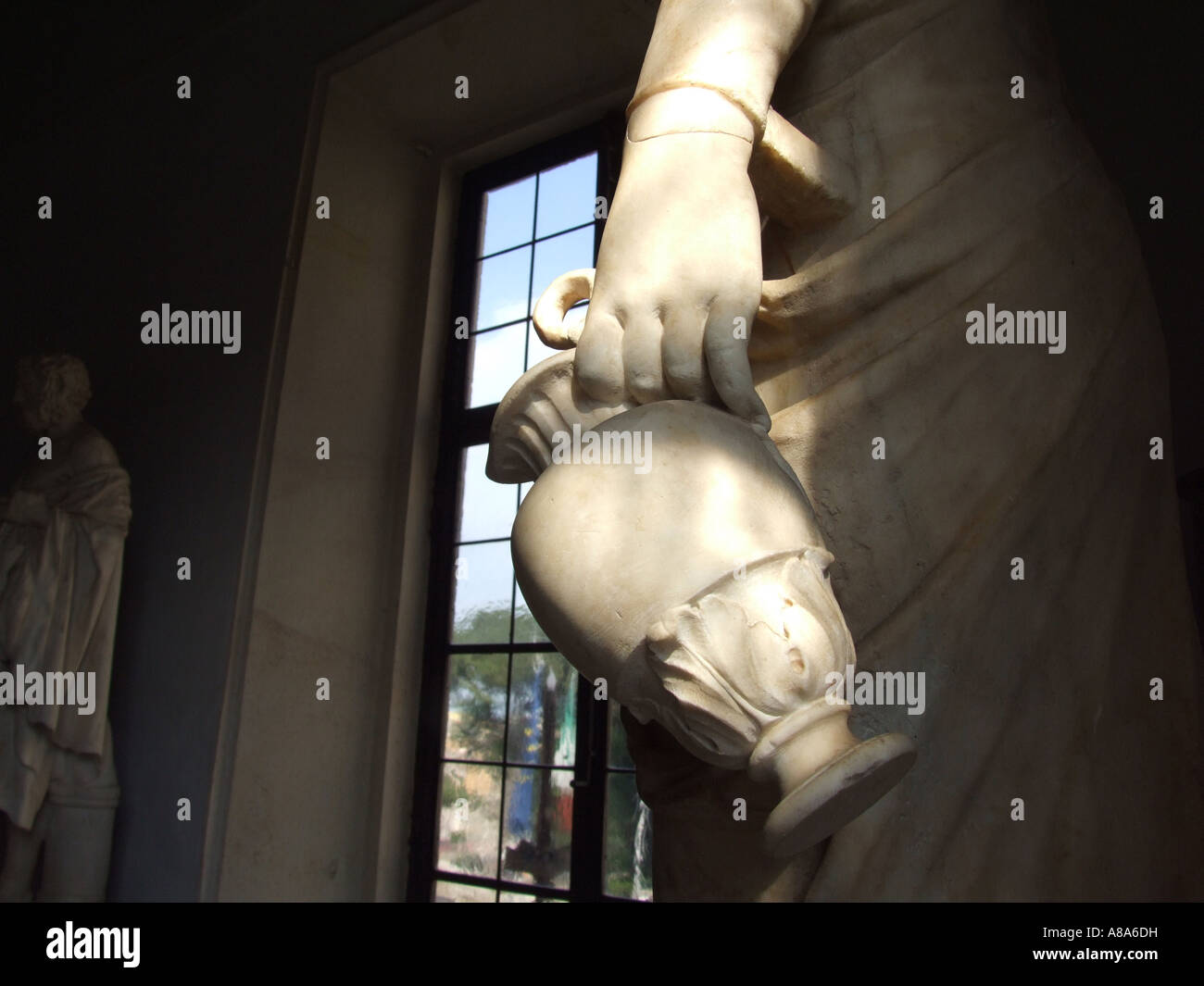 statue at the musei capitolini museum in rome Stock Photo - Alamy
