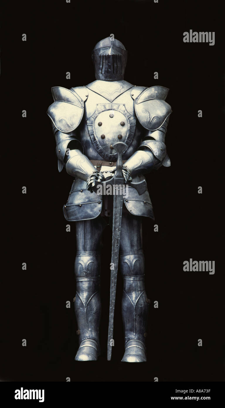 A suit of armor knight Stock Photo - Alamy