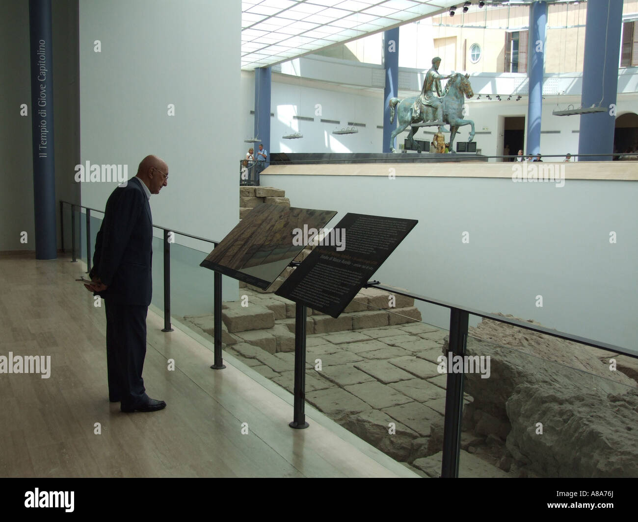 statue at the musei capitolini museum in rome Stock Photo - Alamy