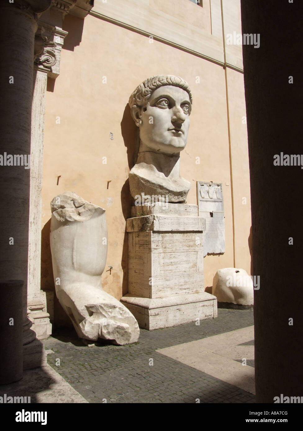 Capitoline museum constantino hi-res stock photography and images - Alamy