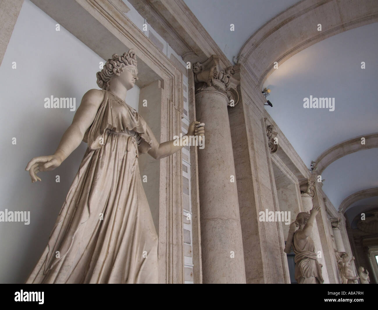 statue at the musei capitolini museum in rome Stock Photo - Alamy