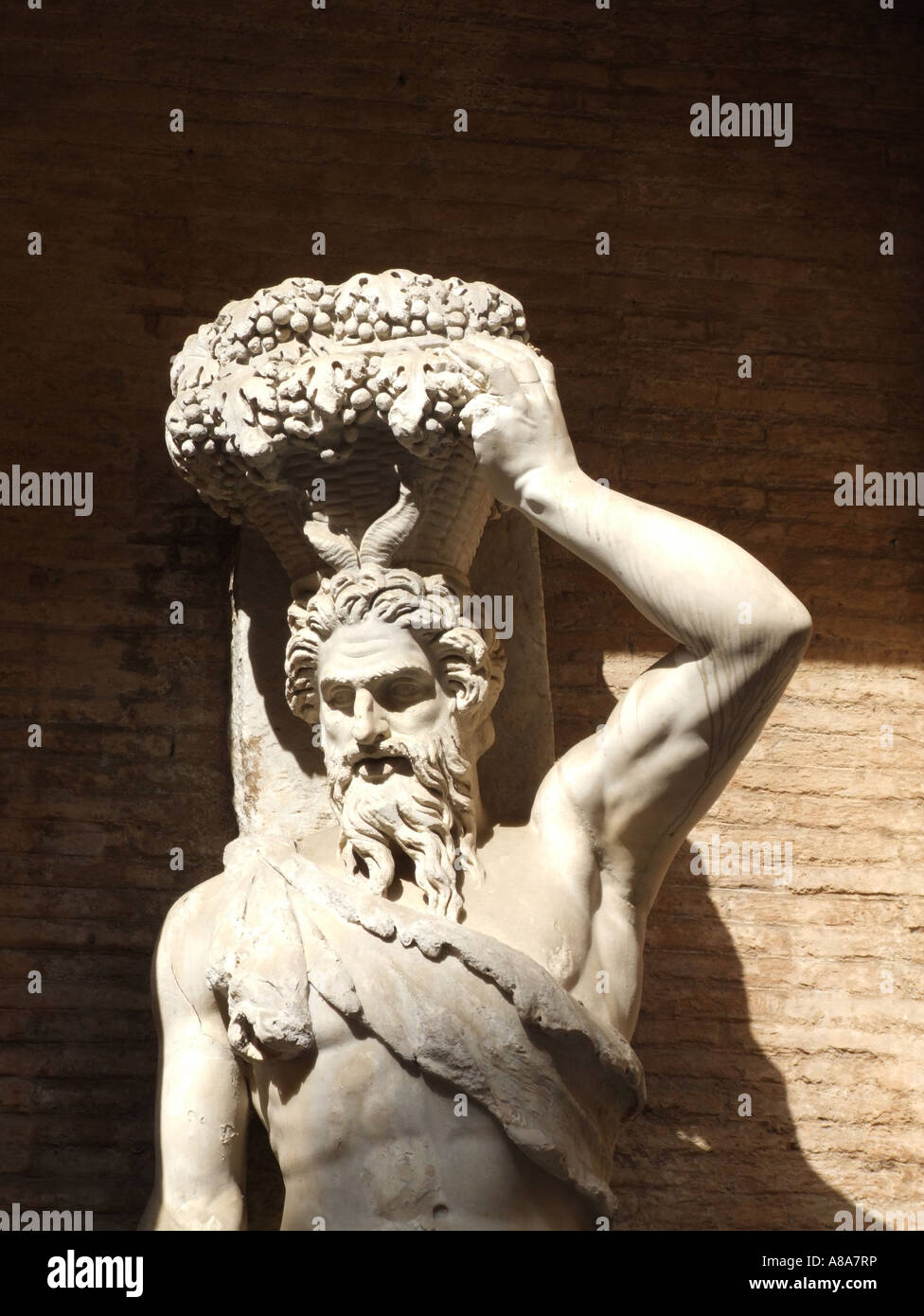 statue at the musei capitolini museum in rome Stock Photo - Alamy