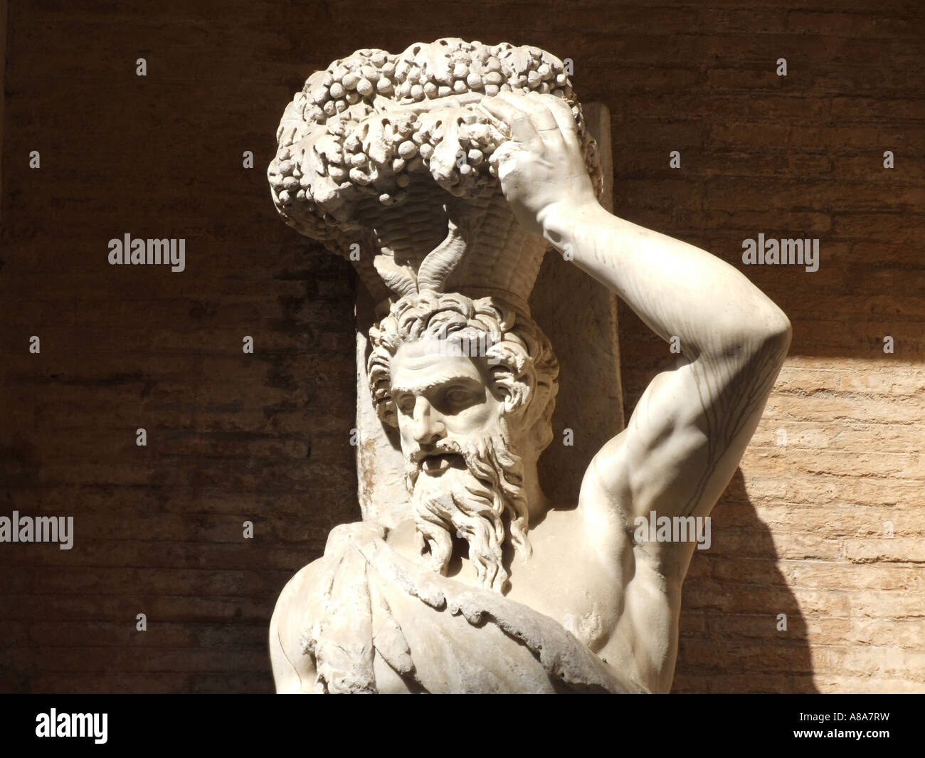 statue at the musei capitolini museum in rome Stock Photo - Alamy