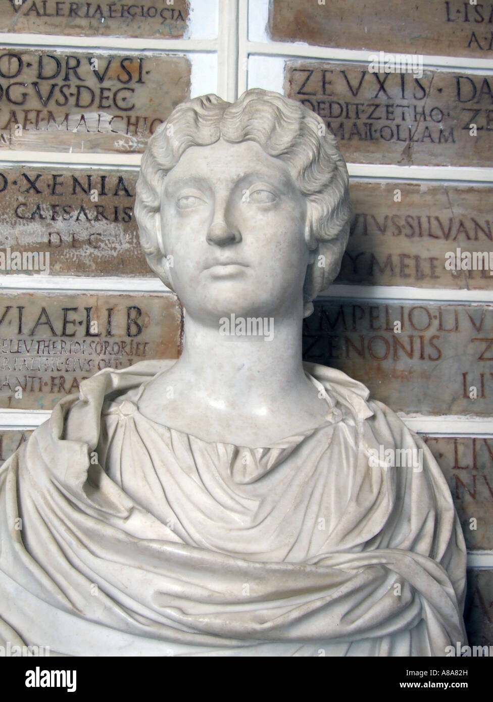 statue at the musei capitolini museum in rome Stock Photo - Alamy