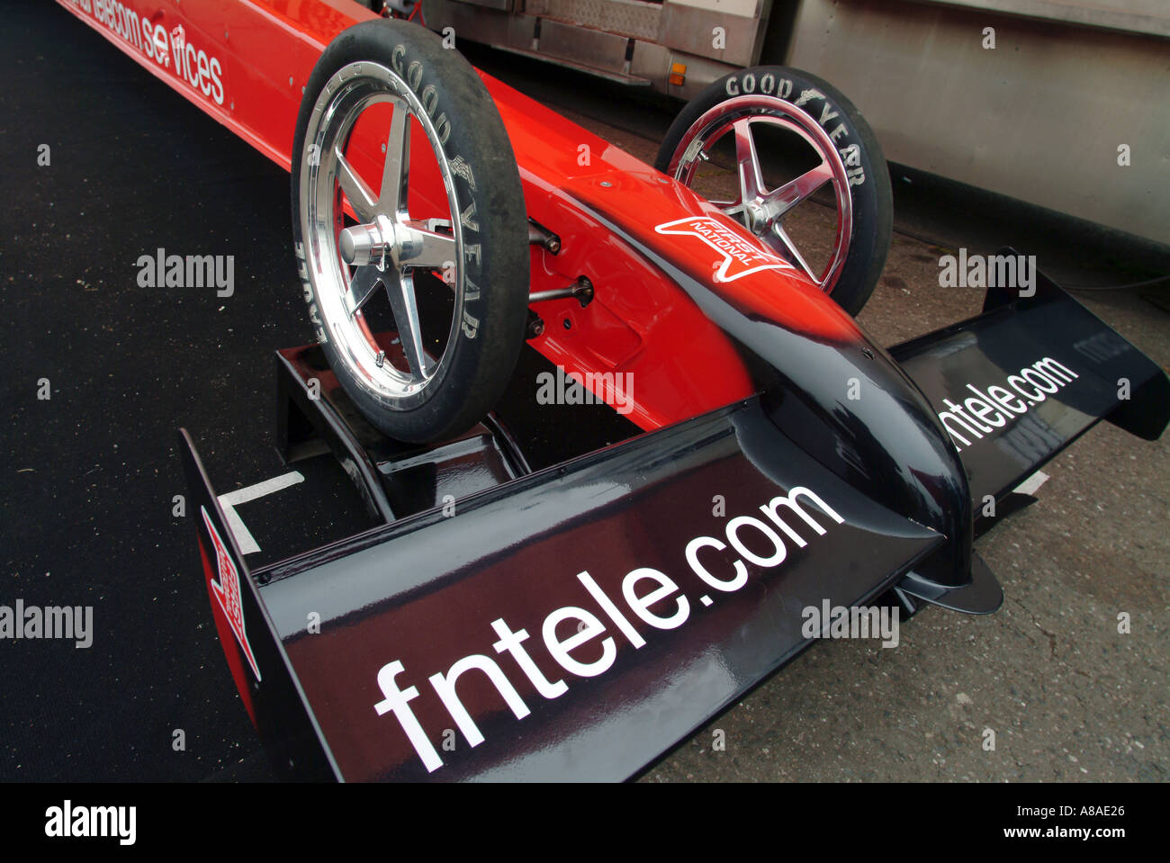 front wing of a top fuel dragster Stock Photo 568870 Alamy