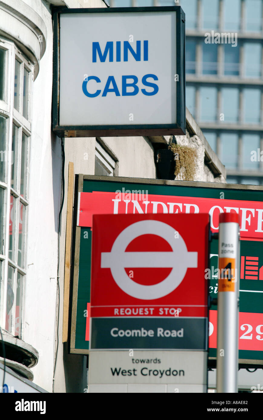 bus stop bus stop taxi rank mass transport public transport croydon