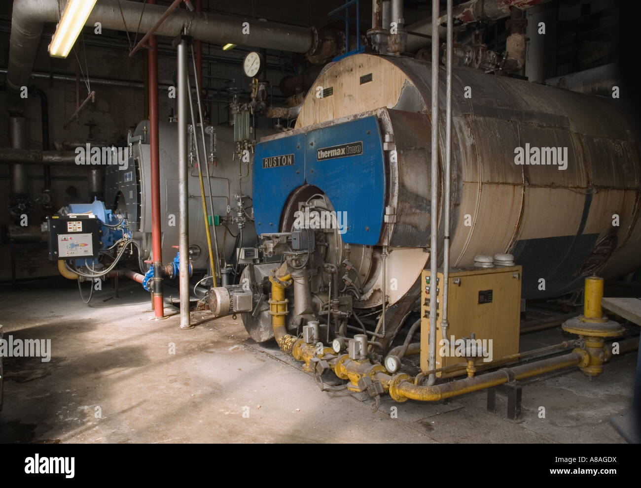 Boiler Room Stock Photo