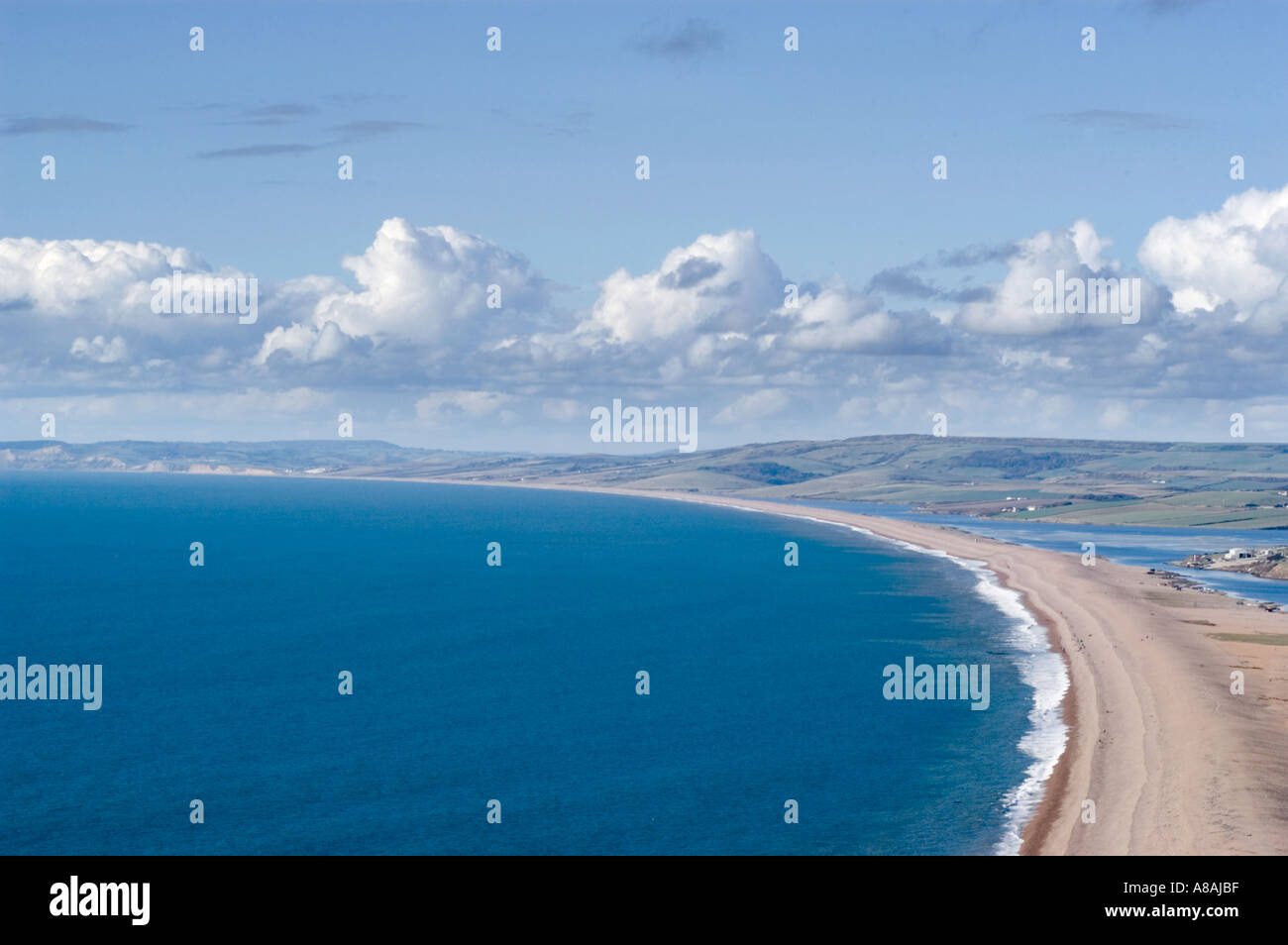 Chesil Beach Dorset England Stock Photo - Alamy