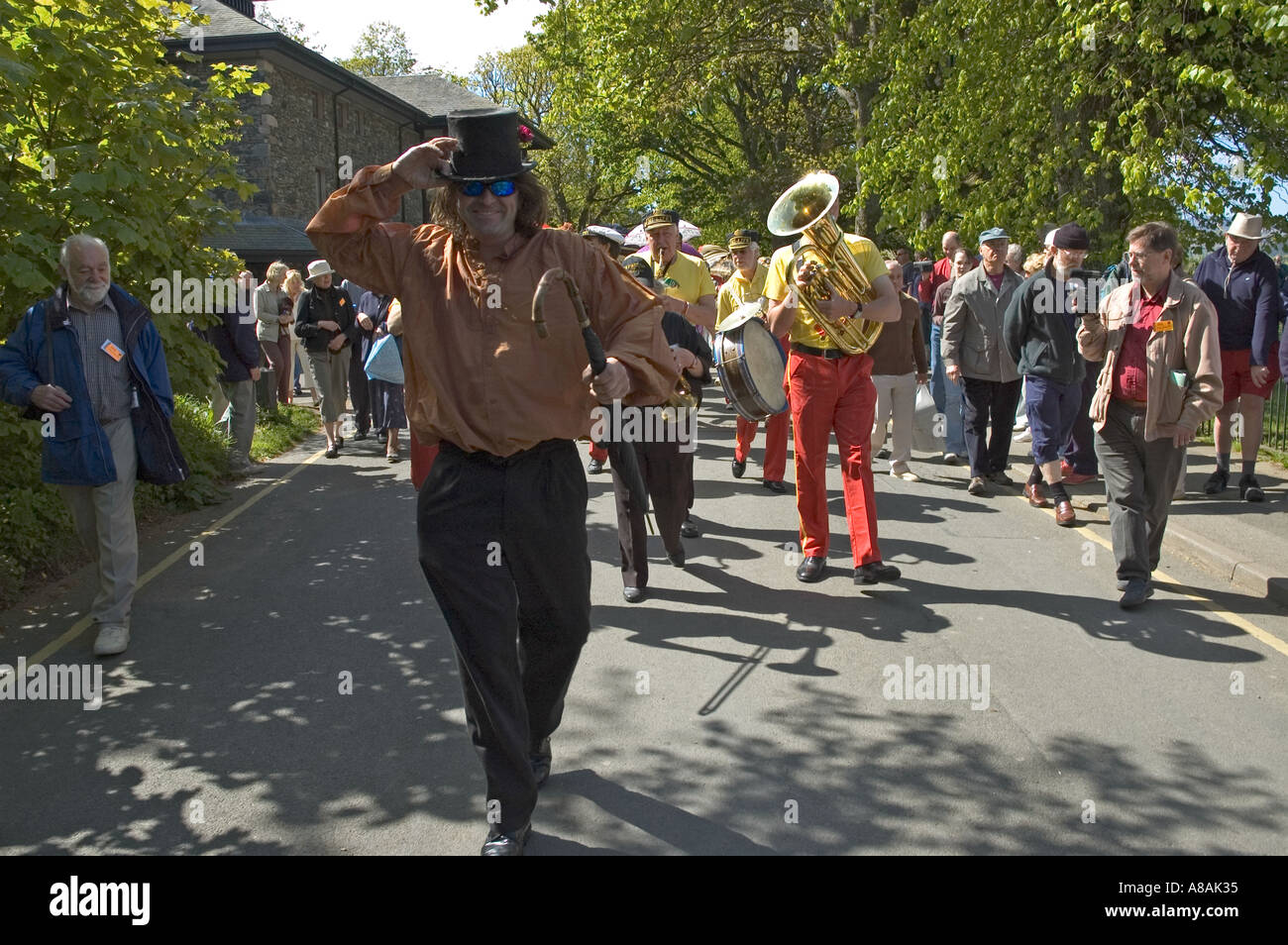 Street parade to launch Keswick Jazz Festival Stock Photo Alamy