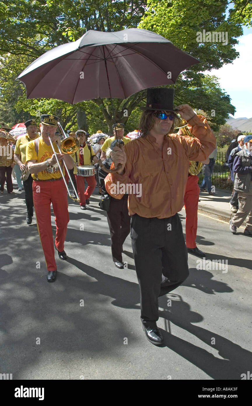 Street parade to launch Keswick Jazz Festival Stock Photo Alamy