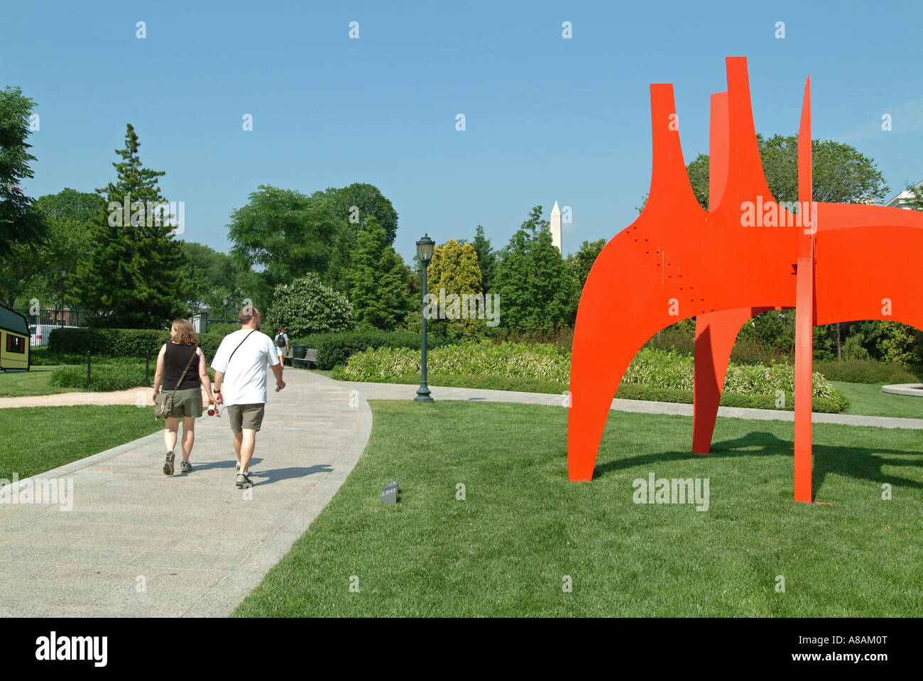 USA Washington DC National Gallery of Art Sculpture Garden Alexander
