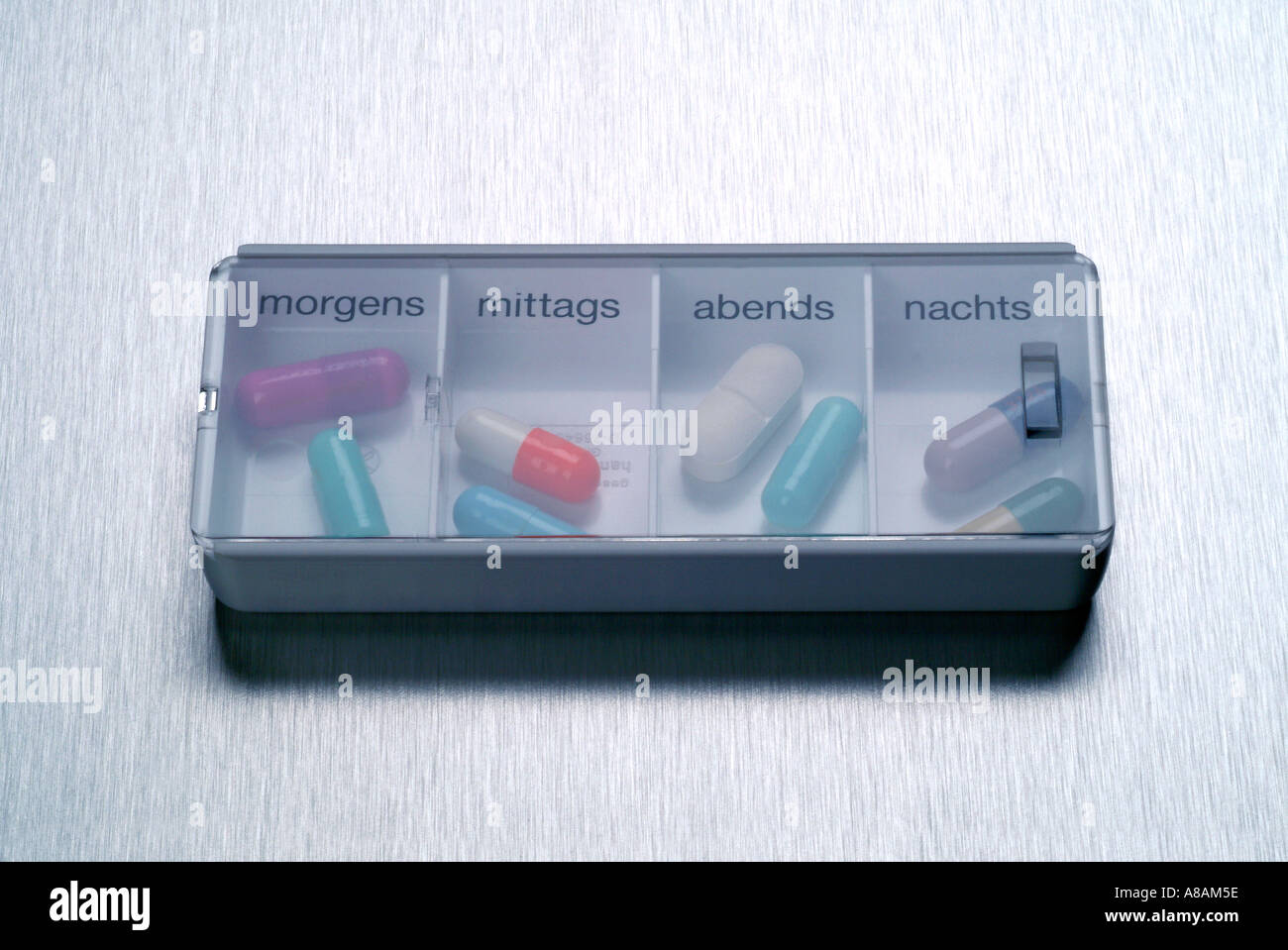 tablets Tabletten Kapseln Stock Photo
