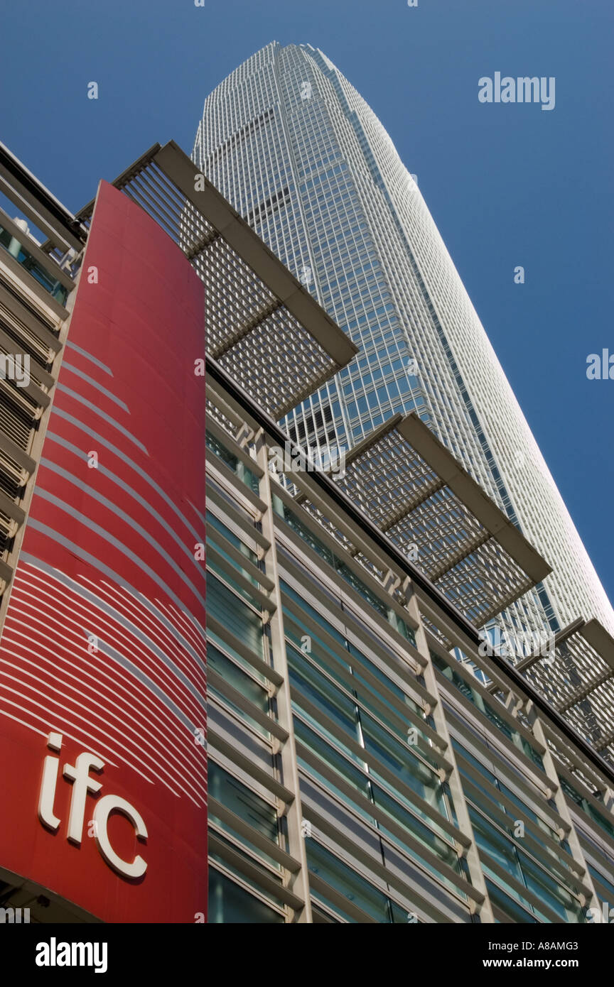 International Trade Centre Hong Kong Stock Photo