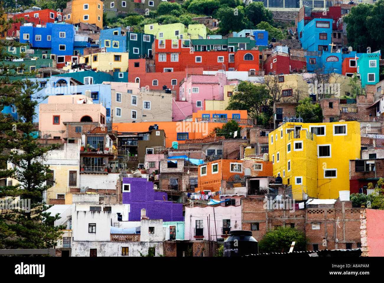 Guanajuato Mexico Houses