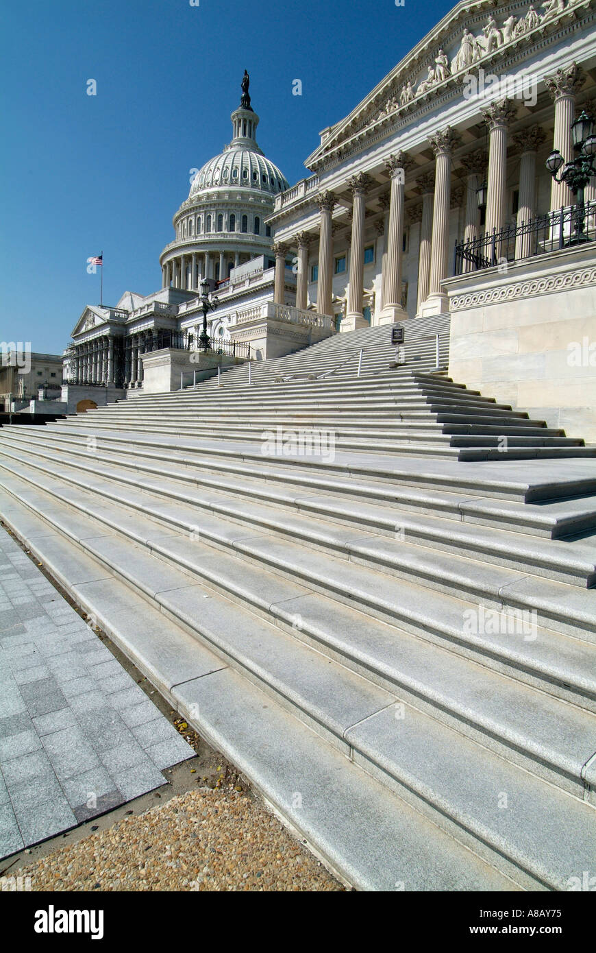 The Capitol Building Stock Photo