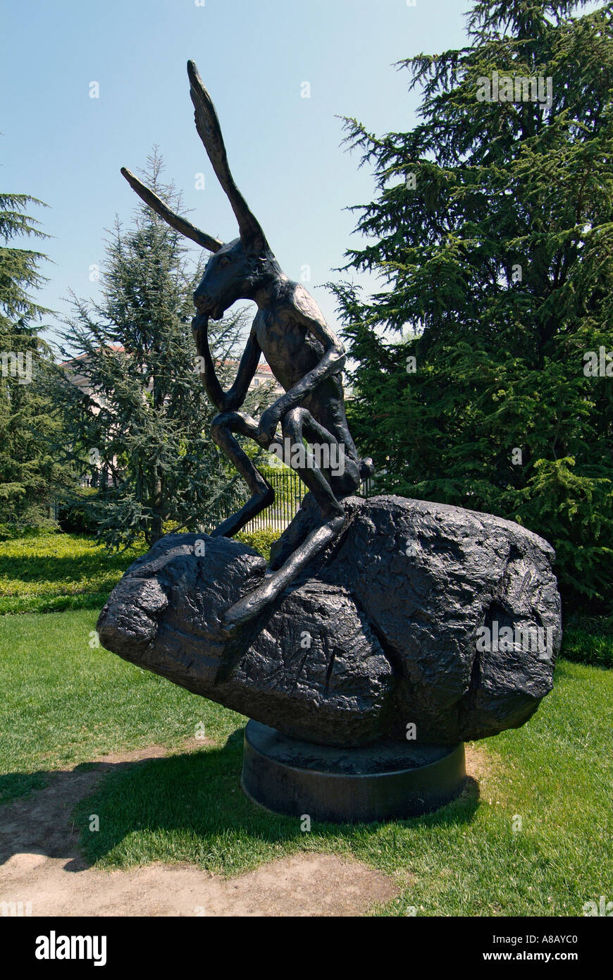 National Gallery of Art Sculpture Garden Stock Photo