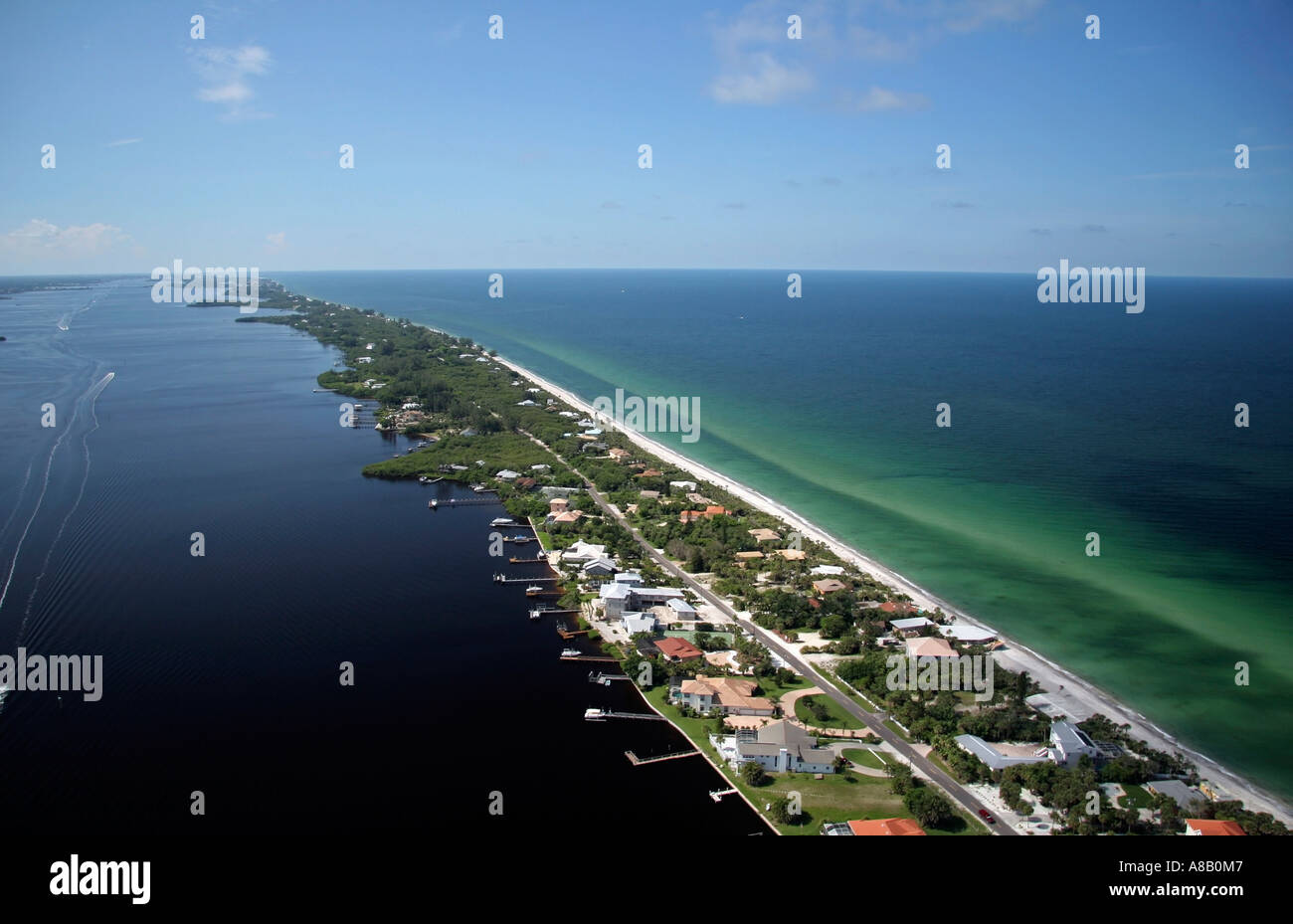 Aerial view manasota key bridge hires stock photography and images Alamy