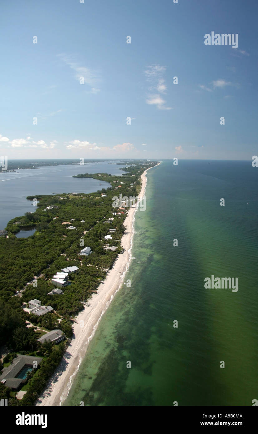 Aerial view manasota key bridge hi-res stock photography and images - Alamy