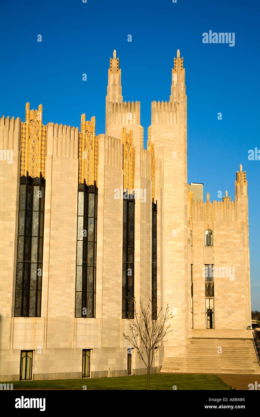 The Boston Avenue Art Deco Church Downtown Tulsa Oklahoma USA