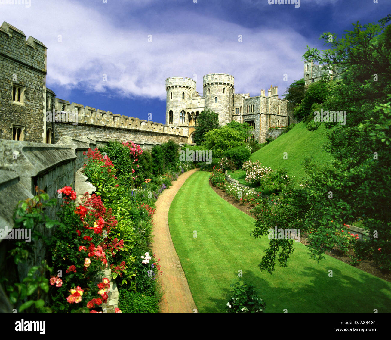 GB - ROYAL BERKSHIRE:  Royal Windsor Castle Stock Photo