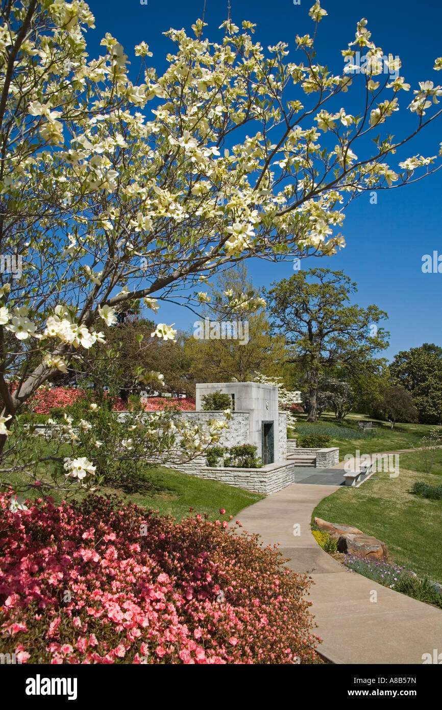 Gilcrease Museum Gardens Tulsa Oklahoma USA Stock Photo Alamy
