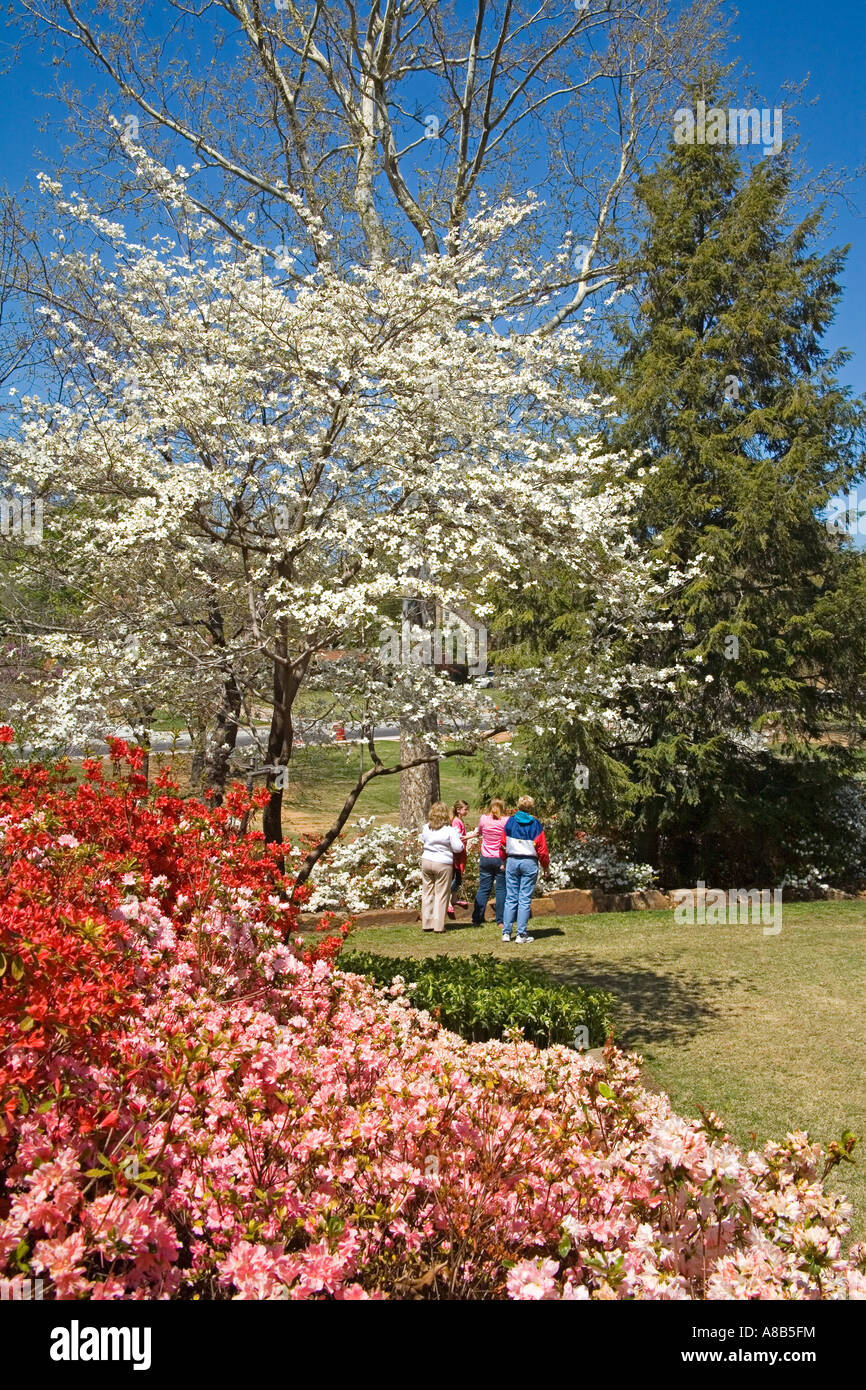 Garden Center Park Tulsa Oklahoma USA Stock Photo Alamy