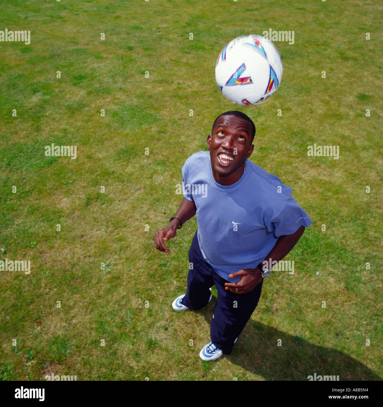 Dwight Yorke portrait Stock Photo - Alamy