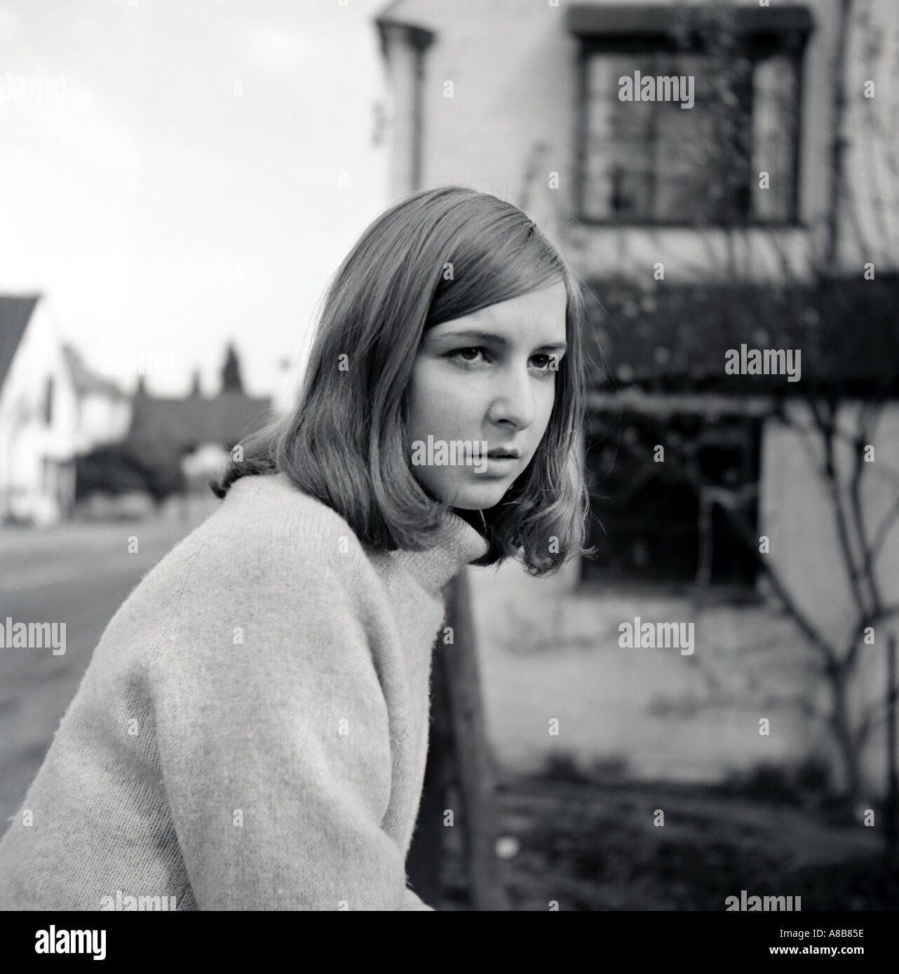 1960s portrait black white hi-res stock photography and images - Alamy