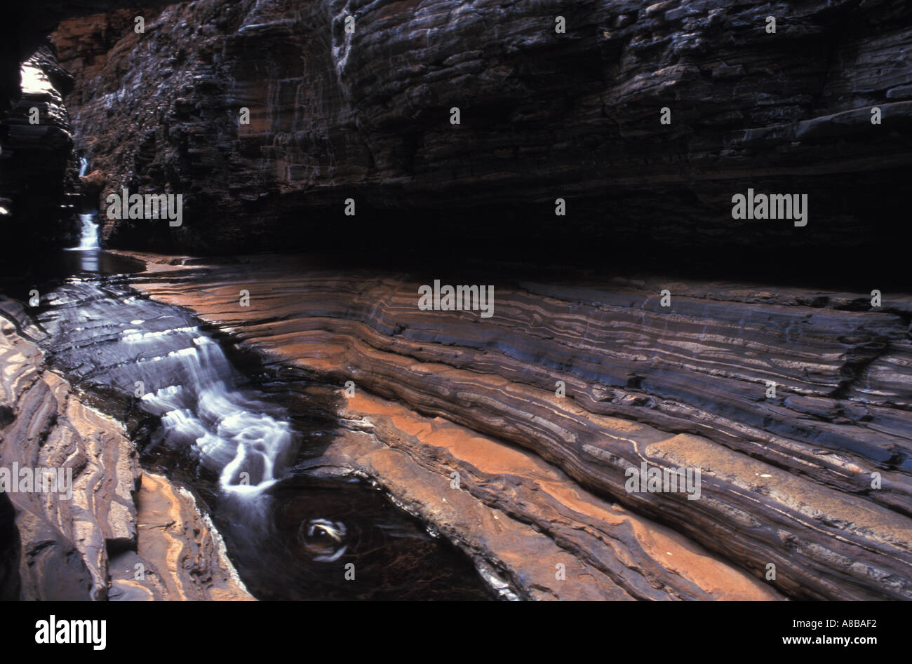 Australia Karijini National Park Hancock Stock Photo Alamy