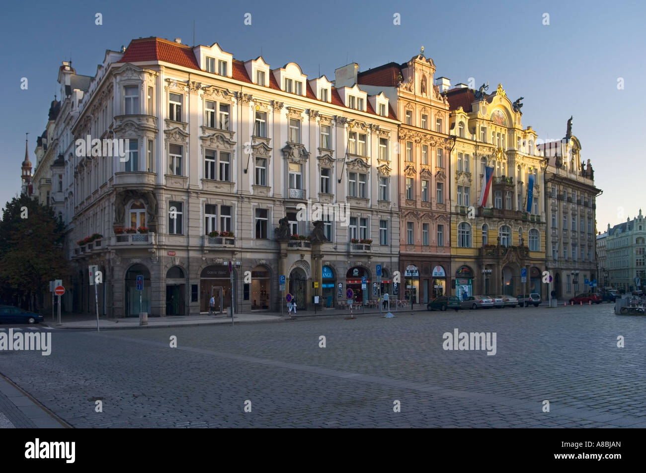 Old Town Square Staromestske Namesti Prague Praha Czech Republic O Ivanchenko Stock Photo
